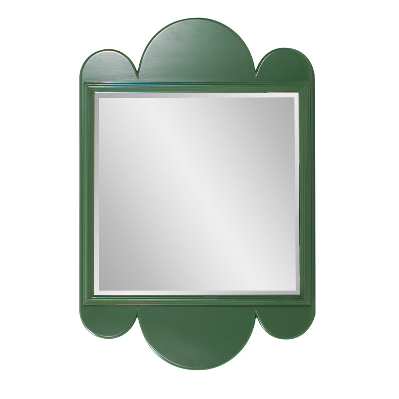 Miroir Scalloped Colony, Vert forêt