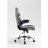 Inbox Zero Imery Adjustable Armrest and Adjustable Height Game Chair in Gray