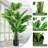 2- Piece Artificial Palm Tree in Planter Set