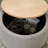 Round Storage Ottoman With Removable Top, 2 In 1 Function As End Table And Footstool, Perfect For Modern Living Spaces-894216153