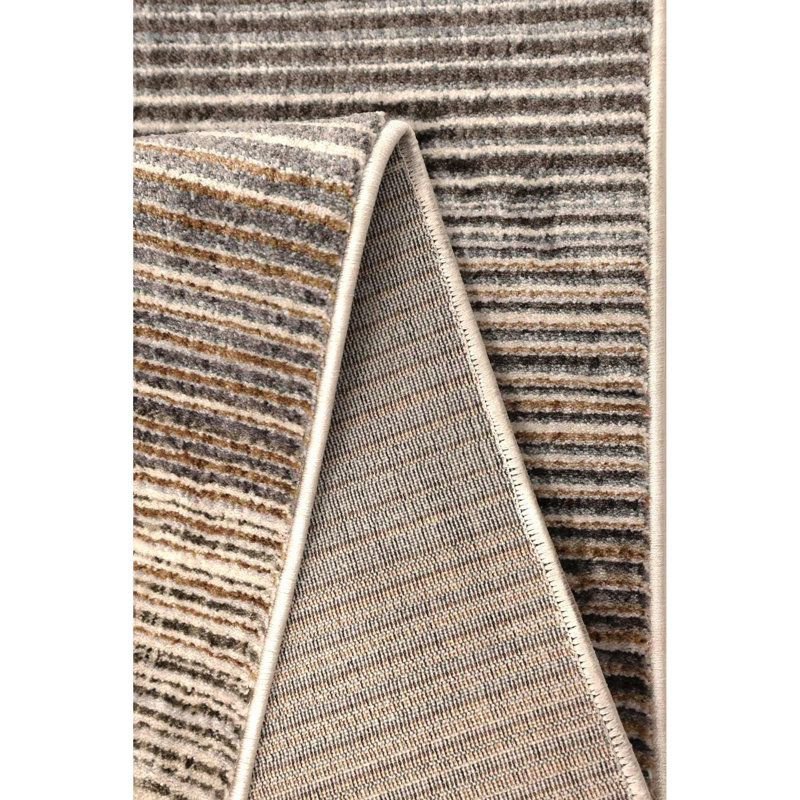 Striped Area Rug, Rectangle 200 x 290 cm
