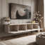 Denine Floating TV Stand Cashmere 200cm with LED Lighting