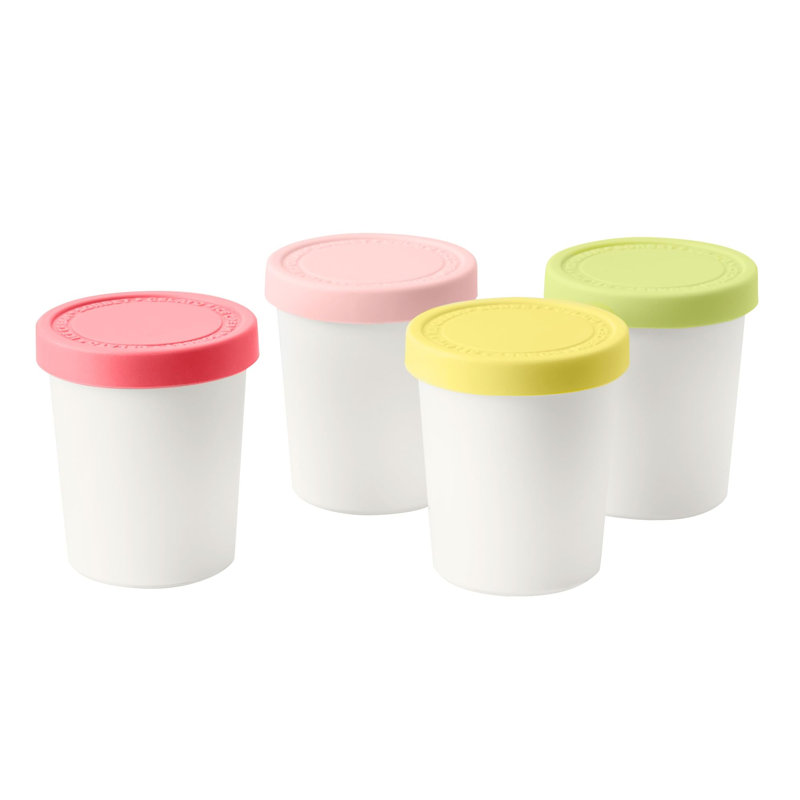 Ensemble de 4 petits pots à crème glacée Tovolo Sweet Treats