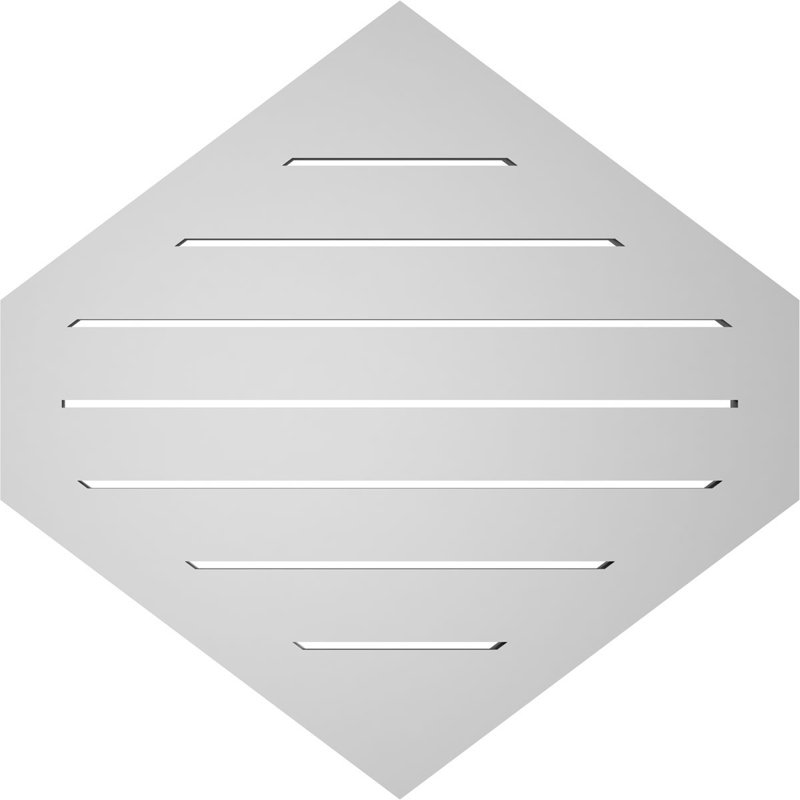 Pente verticale verticale en uréthane 9 pi, H 1,5 po x l 26 po x L 26 po
