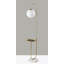 Lampe de table sur pied en laiton 61,25 po Premont