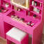 Ensemble de tabouret de coiffeuse Bohuslava-678521417
