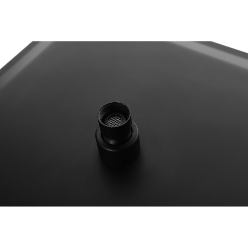 Matte Black Shower With Head, Hand Shower, Slide Bar, Bodysprays. Arm, Hose, Valve Trim, Lever Handles. Natural Water Immersion. . Brass System Style. Bodysprays, Rainlike Experience. Brass. Wall