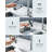 FURUISI Pull Down Kitchen Faucet, Stainless Steel Kitchen Sink Faucet 3 in 1 Function, Waterfall Modern Faucet for Kitchen Sink, Bar, Laundry, Rv-99219037