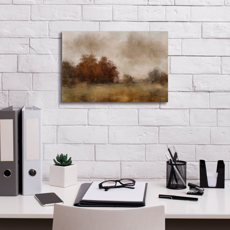 Toile épique «Fall Meadow» par Ashley Bradley, H 12 po x l 18 po