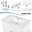 Meuble-lavabo 30 po avec lavabo style rétro-799934532