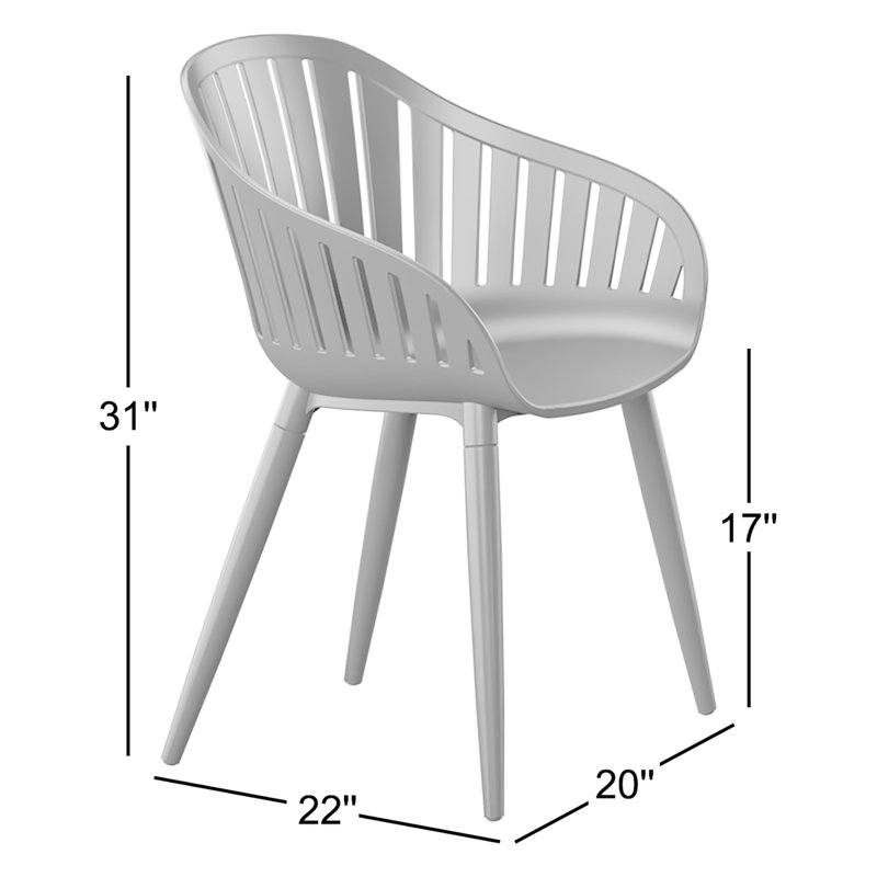 Chaise Alyisa Cannes, Noir