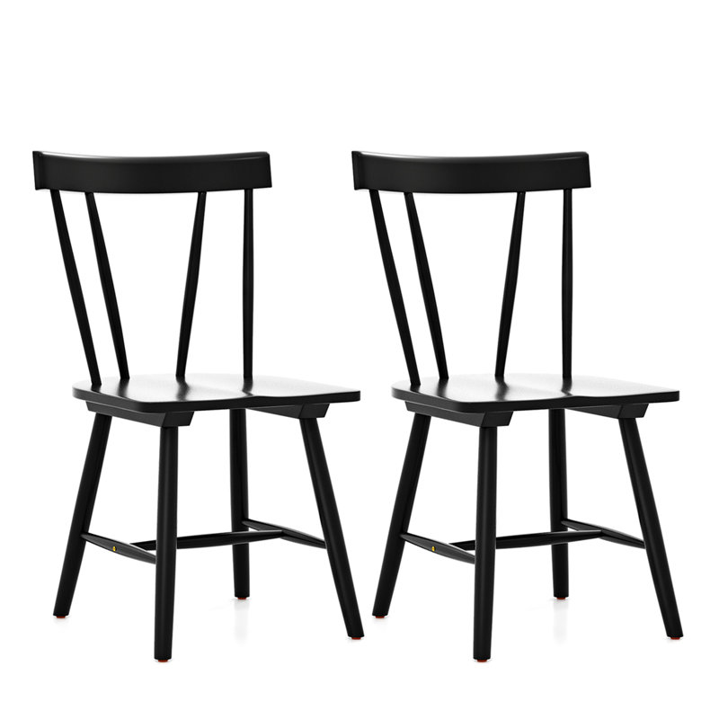 Chaise d'appoint Vargo, Noir