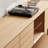 Simple design sense solid wood TV cabinet