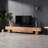 Nordic style simple log TV cabinet-106566045