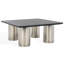 Table basse à plateau en marbre Lameeka