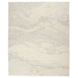 Cumulous II Hand Knotted Wool Abstract Area Rug in Beige/Gray