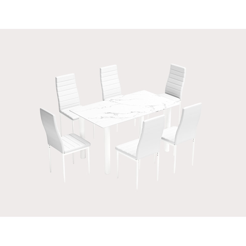 Ensemble de salle à manger 7 pièces 7 pièces
