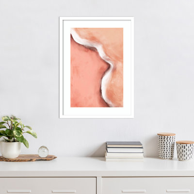 Galya "Peachy Wave" Print by Treechild