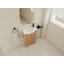 Meuble-lavabo autoportant de 23 po avec lavabo et portes à fermeture douce-676090899