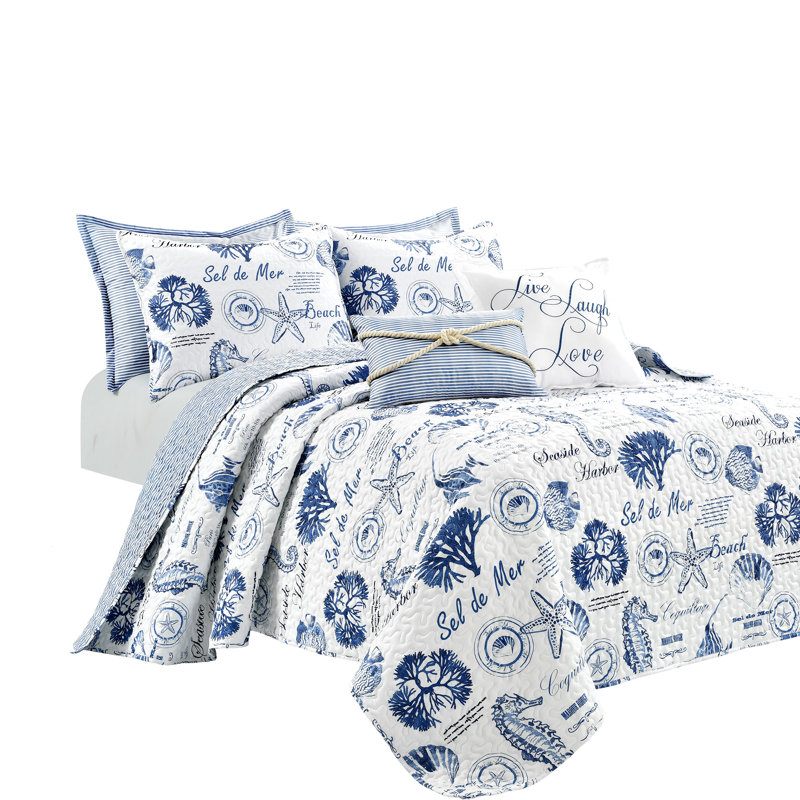 Ziemer Reversible Quilt Set, King Quilt + 6 Additional Pieces