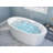 67.125'' x 33.5'' Freestanding Acrylic Bathtub