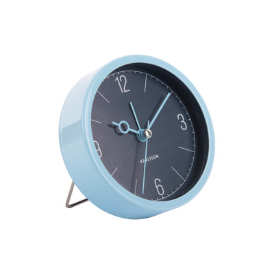 Aluminium Mechanical Alarm Tabletop Clock
