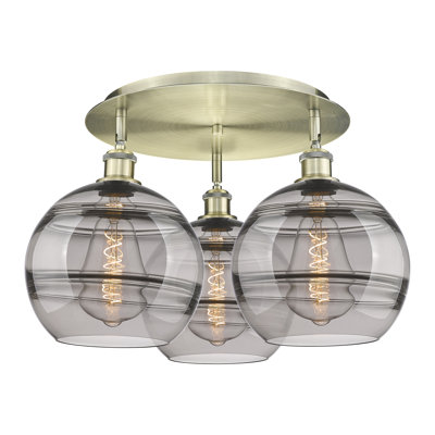 Plafonnier semi-encastré Glassoff