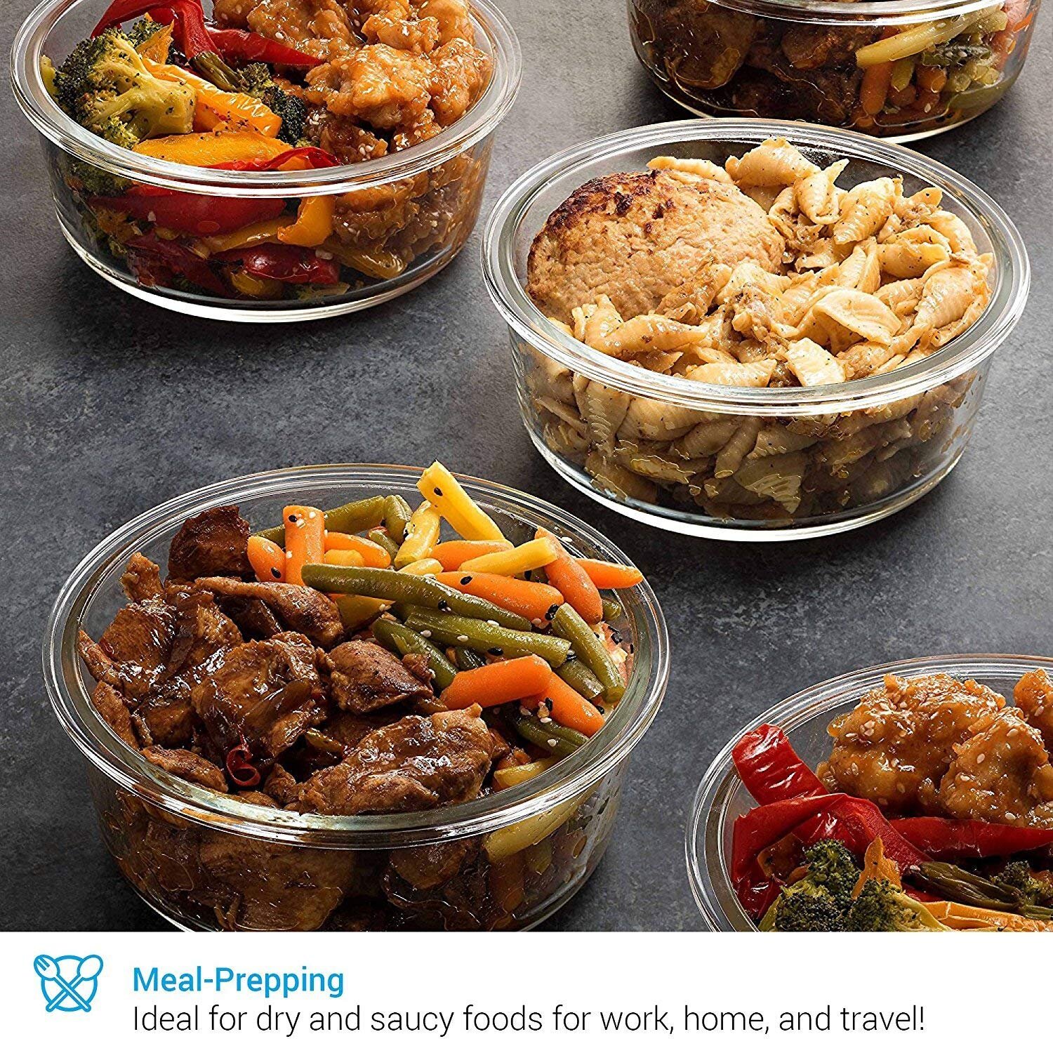 Rebrilliant Lana Glass Food Storage Container - Set of 6 & Reviews