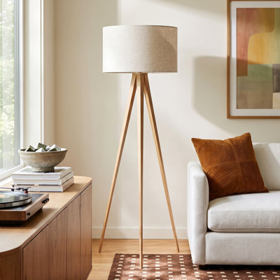 Lampe trépied 60 po Cas
