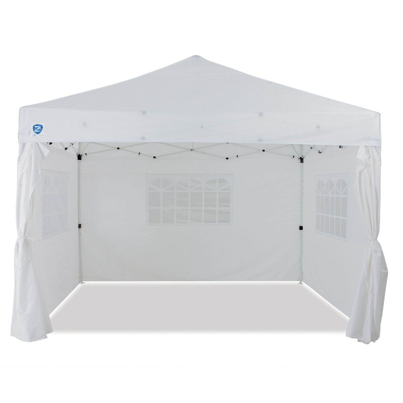 Z Shade Venture 12 x 10' White Lawn Garden Event Outdoor Pop Up Canopy Tent