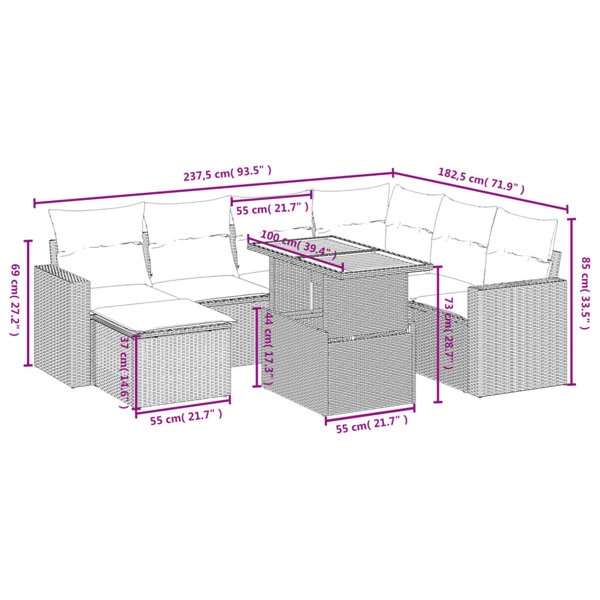 Dimensions du produit
