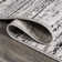 Loom Modern Strie' Gray/Black Rug