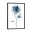 « indigo floral i » par carol robinson, reproduction d’art-49714630-49714623
