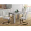 Table de salle à manger, rectangulaire, 48 po, petite, cuisine, salle à manger, contemporaine-1954252628