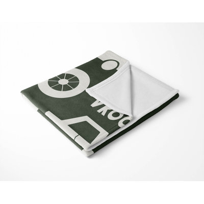 Vroom vroom Velveteen Fleece Blanket