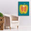  «Veggie Party 6» par Chariklia Zarris, art mural sur toile, 26 po x 34 po-1098324161