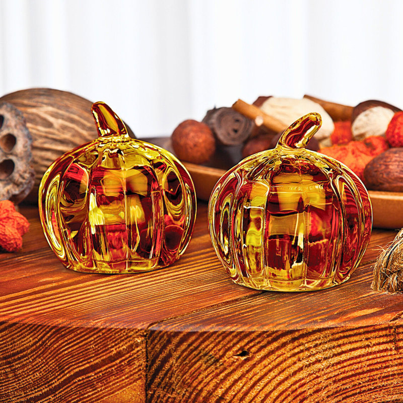 Ensemble salière et poivrière Harvest Pumpkin