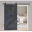 Panneau de bois massif peint avec trousse de quincaillerie d'installation-91343035-64705669