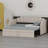 Multifunctional Lounge Bed Featuring Hidden Trundle and Built-in Device Charging Ports-175873593