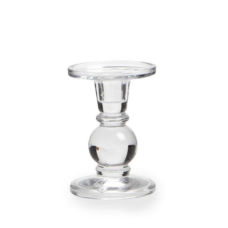 Bougeoir de table en verre 5 po