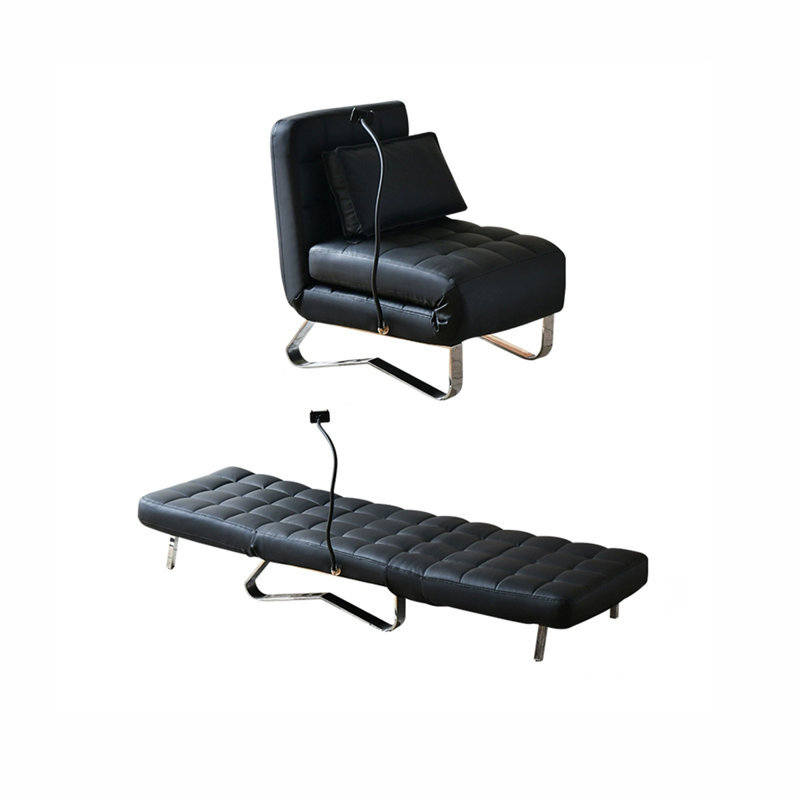 Canapé-lit 23,62 po, 33.46" H x 23.62" W x 31.5" D
