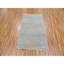 Tapis noué à la main 3 pi x 5 pi 3 po en laine grise moderne moderne noué à la main AC6AE170E120415591E99E82AD5441BC
