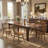 106.5" Extendable Dining Table for Small Spaces, Wood Grain Finish with Clean Lines, Seats Up to 10