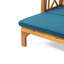 Lit de jour Rustic Long Beach, structure en bois, lit de jour Water-Tissus avec attrait, bois, literie