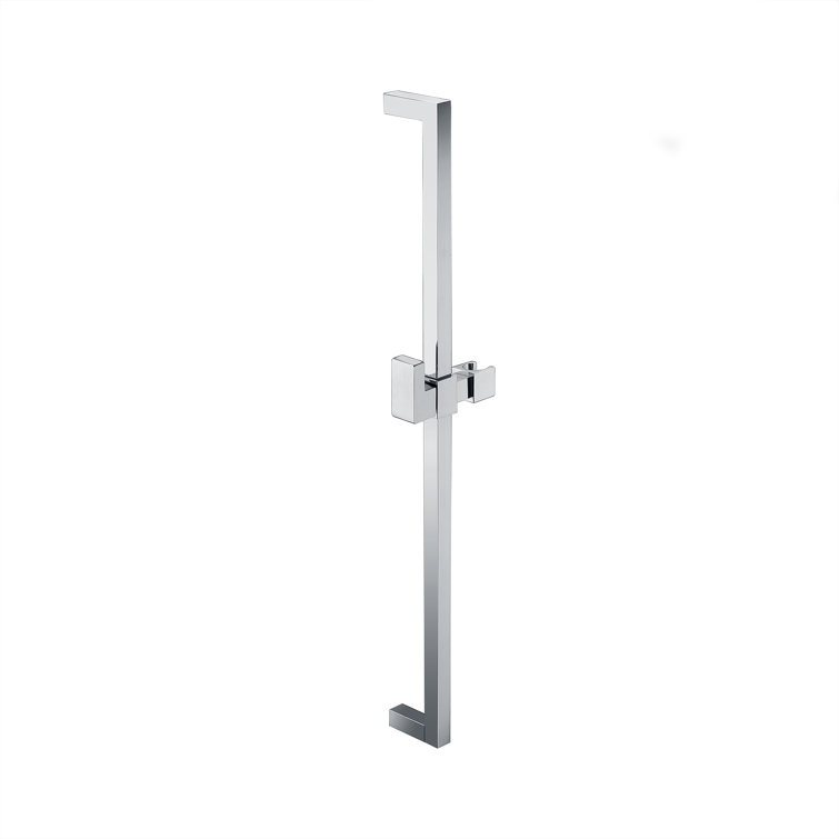 DXV Contemporary Square Slide Bar In Polished Chrome