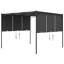 Fyllia Garden Gazebo with Side Curtain 3x3x2,25m-1504721909