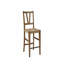 Fauteuil à hauteur de comptoir à lattes-1253891368