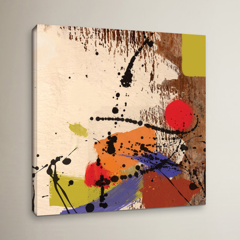 Cross Roads - reproduction d'art sur toile tendue, H 14 po x l 14 po