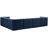 Enso Velvet L-Shaped Sectional Reversible-300675161