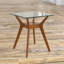Jermarius Glass Top End Table